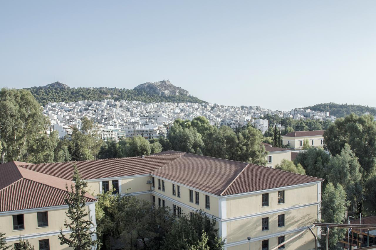 Apartamento Top Floor Studio With Endless View Atenas Exterior foto